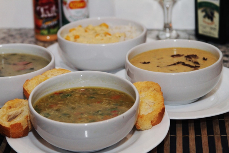 Conheça o primeiro Garden Café de Fortaleza! Sopa de Caranguejo, Consumê de Filet, Caldo Verde ou Creme de Frango de até R$14,90 por R$5,99