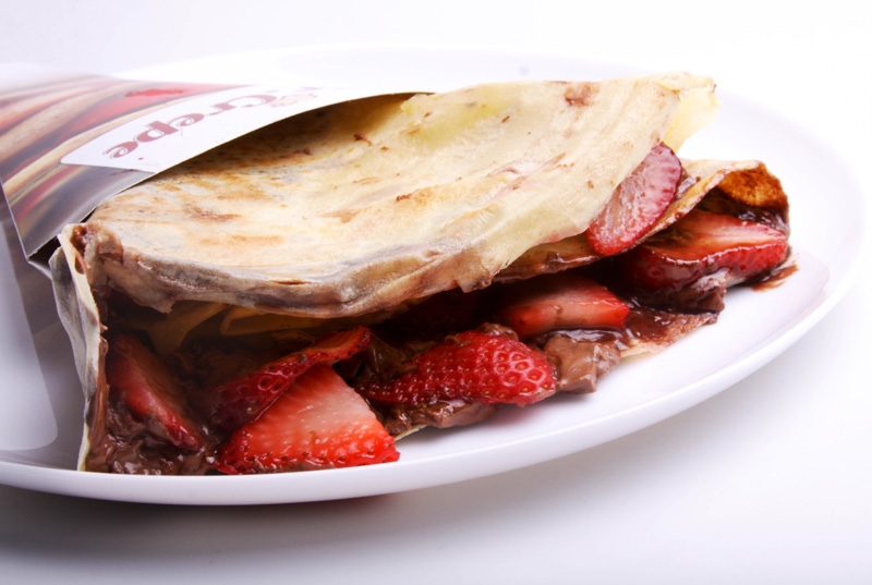 No mês de aniversário da Sr. Crepe, você é um convidado mais que especial! Qualquer Crepe salgado* + Crepe doce por R$17,50